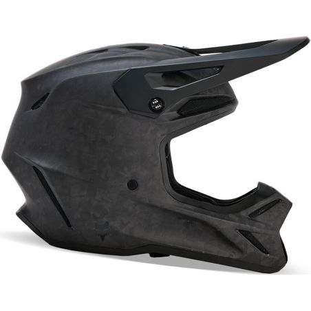 FOX V3 RS CARBONO MONOCOLOR