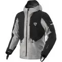 REV'IT TECTONIC H2O JACKET - Modèle BLACK/LIGHT GREY