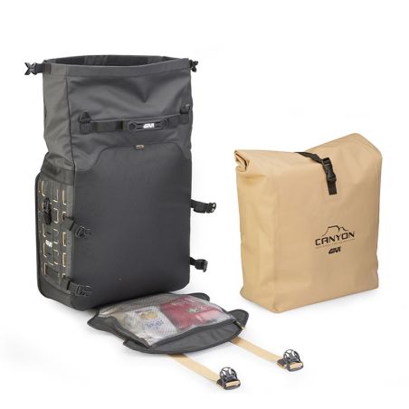 GIVI ALFORJAS L/GRAVEL-T WTP 35+35L