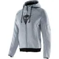 DAINESE DAEMON-X SAFETY HOODIE FULL ZIP LADY - Modelo 351-GREY-MELANGE