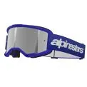 ALPINESTARS VISION 3 WORDMARK - Modelo 7266-BLUE MIRROR/SILVER
