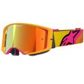 ALPINESTARS SUPERTECH CORP - Modelo 5023-YELLOW/PINK MIRROR/RED