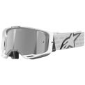 ALPINESTARS VISION 8 KORP - Modell 2055-VIT SPEGLAD SILVER