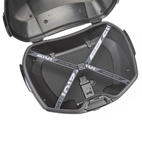 GIVI MALETA MK 49L V49/ARIA CATADIOPT ROJO