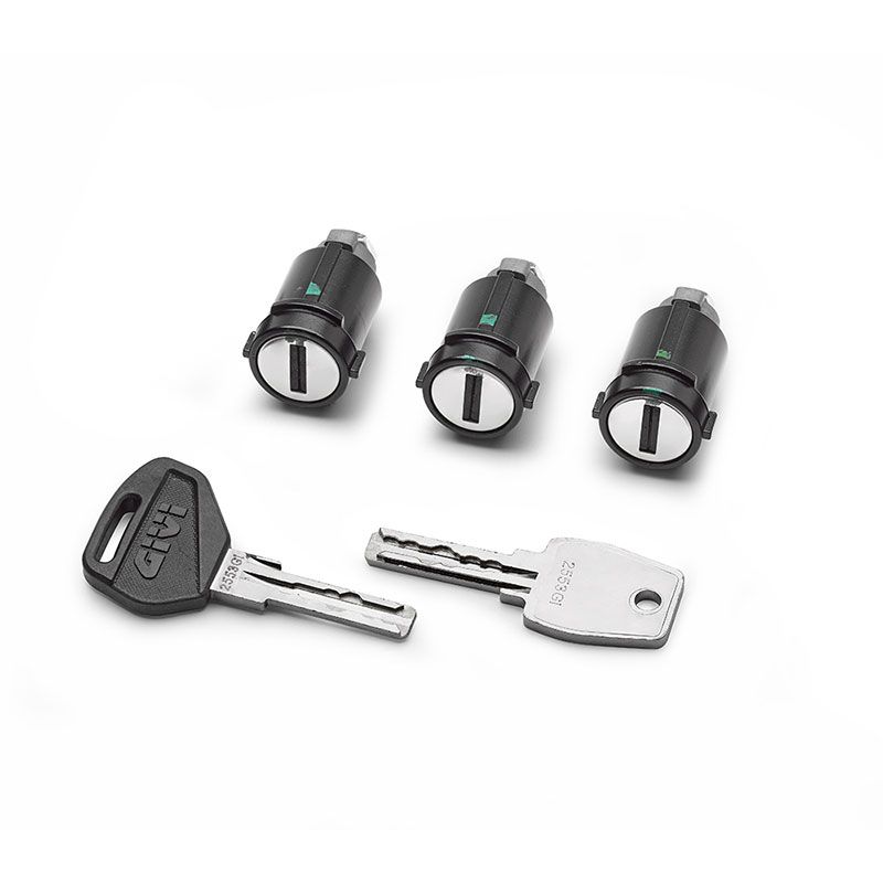 Givi Z180 - Lucchetto a chiusura continua, 40 pezzi, colore: Nero-40