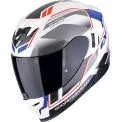 SCORPION EXO-520 EVO AIR LENA - Modelo WHITE PEARL/BLUE