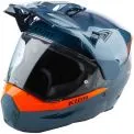 KLIM X1 ALPHA - Modèle GLOSS CONCEPT PETROL-STRIKE ORANGE