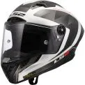 LS2 FF805 THUNDER CARBONO GP AERO RAUTE - Modelo WHITE/GREY