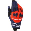 ALPINESTARS PRO-DURA GLOVES 2026 - Model 7162-MARINA HOT ORN WH