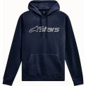 ALPINESTARS BLAZE HOODIE V3 - Modelo 7011-NAVY/GREY