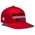 FOX HONDA FLEXFIT HAT - Modell ROT