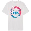 FOX KAWASAKI TEE - Modelo OPTIC WHITE