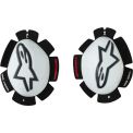 ALPINESTARS GP TECH KNEE SLIDER - Modell WEISS/SCHWARZ