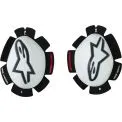 ALPINESTARS GP TECH KNEE SLIDER - Modelo WHITE/BLACK