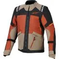 ALPINESTARS ANDES V4 DRYSTAR JACKET - Modelo 9279-WALNUT RUST BLACK