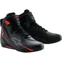 ALPINESTARS FASTER-4 DRYSTAR - Modelo 1557-BLACK RIO RED RED FLUO