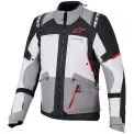 ALPINESTARS ANDES V4 DRYSTAR JACKET - Modèle 9141-DK GRAY ICE GRAY BK BRIGHT RED