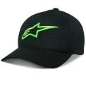 ALPINESTARS AGELESS SNAPBACK HAT - Modello 1060-NERO/VERDE