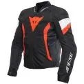 DAINESE AVRO 5 TEX - Modell SCHWARZ FLUO-ROT WEISS