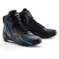 ALPINESTARS FASTER-4 DRYSTAR - Modelo 1571-BLACK NIGHT NAVY CYAN
