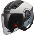 LS2 OF616 LUCHTSTROOM II DEKSEL - Model GRIJS/BLAUW
