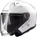 LS2 OF603 INFINITY II SOLID - Model GLOSS WHITE