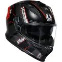 AGV K7 KYBER - Modèle MATT BLACK/RED