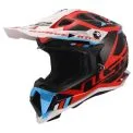 LS2 MX700 SUBVERTER EVO II STOMP - Model BLANCO AZUL ROJO