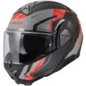 LS2 FF910 ADVANT II GLIDE - Modello NERO/GRIGIO/ROSSO