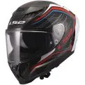 LS2 FF807 DRAGON SUBIC - Modello BIANCO AZZURRO ROSSO