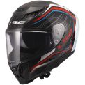 LS2 FF807 DRAGON SUBIC - Model BLANCO AZUL ROJO