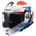LS2 FF901 ADVANT X NOVA - Modell WEISS BLAU ROJO