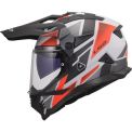 LS2 MX702 PIONEER II BLOCK - Modèle GREY/RED