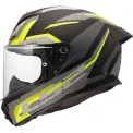 LS2 FF820 RAPID III HYPER - Modelo BLACK H-V YELLOW