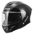 LS2 FF820 RAPID III SOLID - Model GLANZEND ZWART