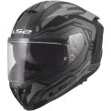 LS2 FF817 CHALLENGER II DRAVIX - Modelo GREY