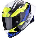 SCORPIONS EXO-R1 EVO II AIR VALERE - Model BLACK BLUE NEON YELLOW