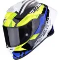 SCORPIONS EXO-R1 EVO II AIR VALERE - Model BLACK BLUE NEON YELLOW