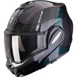 SCORPION EXO-TECH EVO CARBON CAD BLACK/GREEN