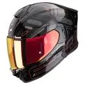 SCORPION EXO-530 AIR FOND - Modelo METAL BLACK/RED