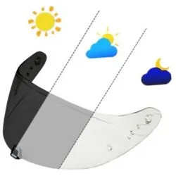 SCORPION VISOR PHOTOCHROMIC 2D KDF16-2 EXO-R1