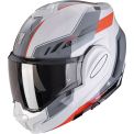 SCORPION EXO-TECH EVO SOCIUS - Modell GRAU/ROT