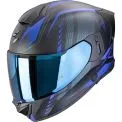 SCORPION EXO-530 AIR THERAS - Modelo MATT BLACK/BLUE