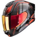 SCORPION EXO-530 AIR THERAS - Modello METAL BLACK/RED