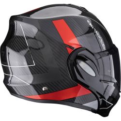 SCORPION EXO-TECH EVO CARBON CAD BLACK/RED