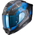 SCORPION EXO-1500 CARBON AIR PLATTED - Modell SCHWARZ/BLAU
