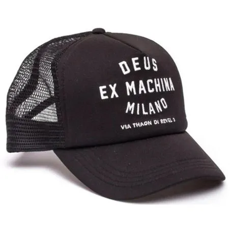 DEUS MILANO ADDRESS TRUCKER CAP