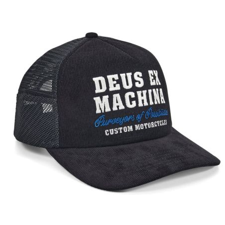 DEUS GUMSHOE CORD TRUCKER CAP