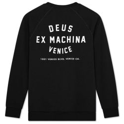 DEUS VENICE ADDRESS CREW SWEATER