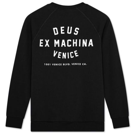 DEUS VENICE ADDRESS CREW SWEATER